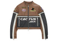 Nike Air Jordan x Travis Scott Cactus Jack Leather Jacket Archaeo Brown (W)