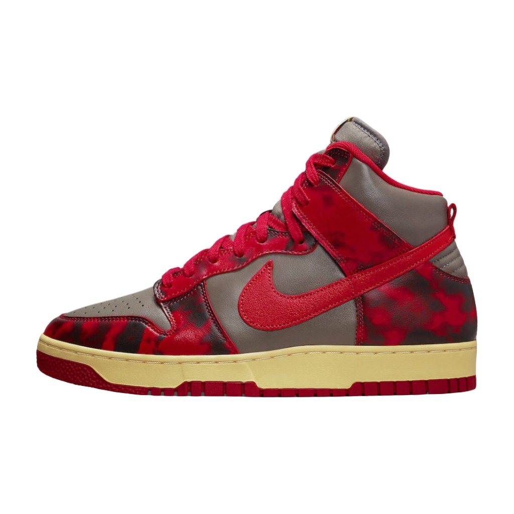 Nike Dunk High 1985 Red Acid Wash