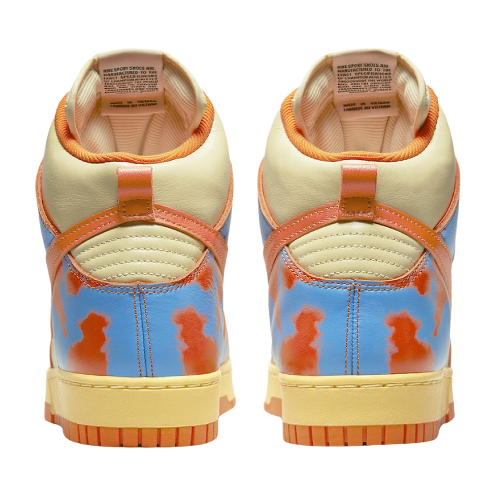 Nike Dunk High 1985 SP Orange Acid Wash