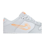 Nike Dunk Low SE 3 D Swoosh Pure Platinum Total Orange (GS)