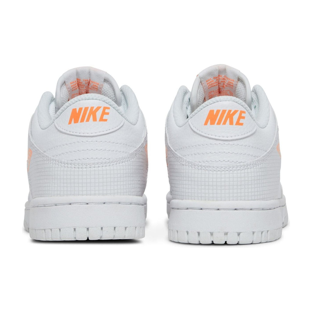 Nike Dunk Low SE 3 D Swoosh Pure Platinum Total Orange (GS)