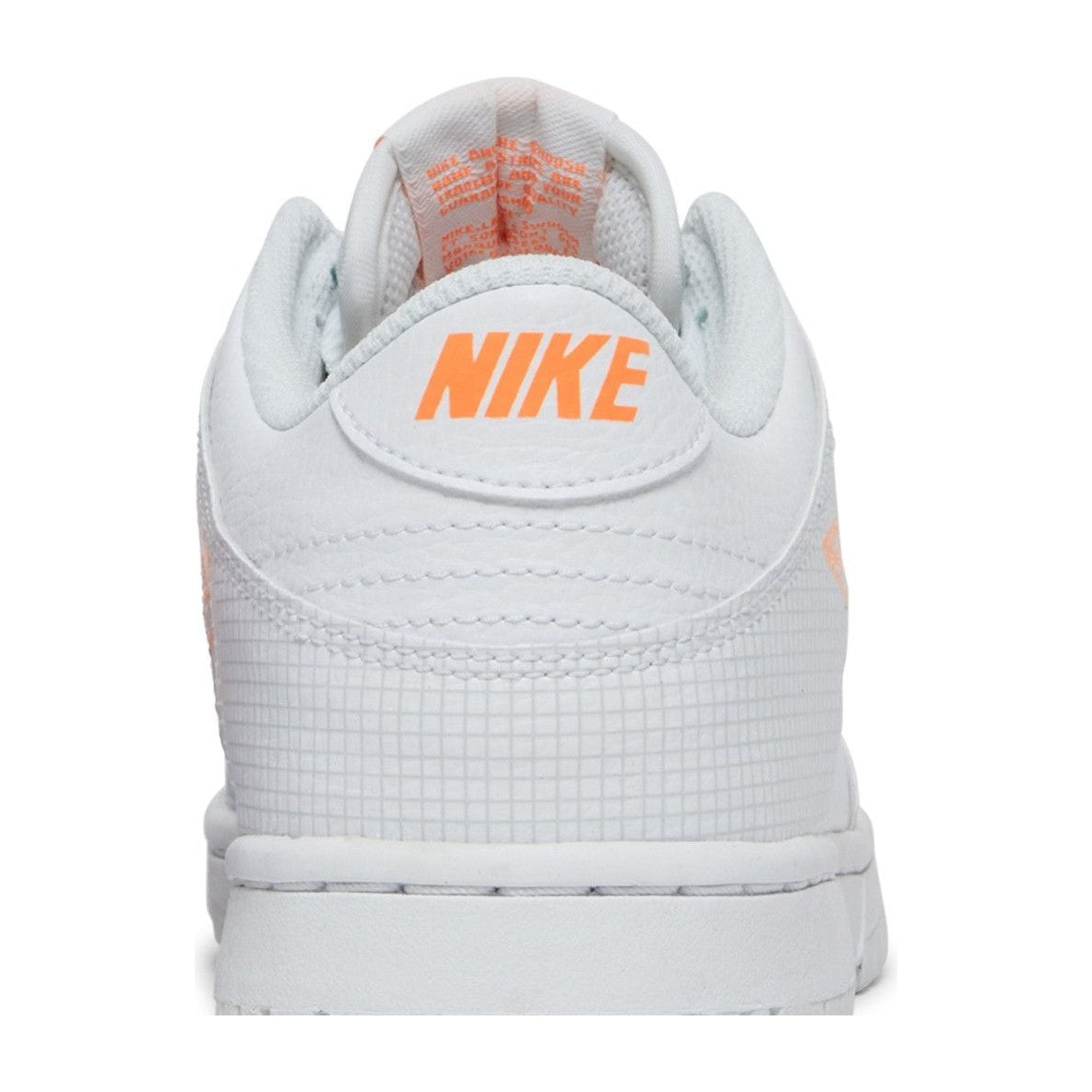 Nike Dunk Low SE 3 D Swoosh Pure Platinum Total Orange (GS)