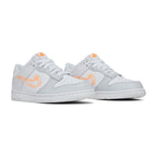 Nike Dunk Low SE 3 D Swoosh Pure Platinum Total Orange (GS)