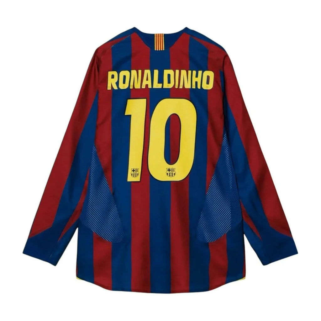 Nike FC Barcelona Re-Issue 2005/06 Ronaldinho #10 Home Jersey Multicolor