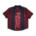 Nike FC Barcelona x Cactus Jack Retro 2000/01 Home Skeleton Jersey Red/Blue