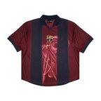 Nike FC Barcelona x Cactus Jack Retro 2000/01 Home Skeleton Jersey Red/Blue