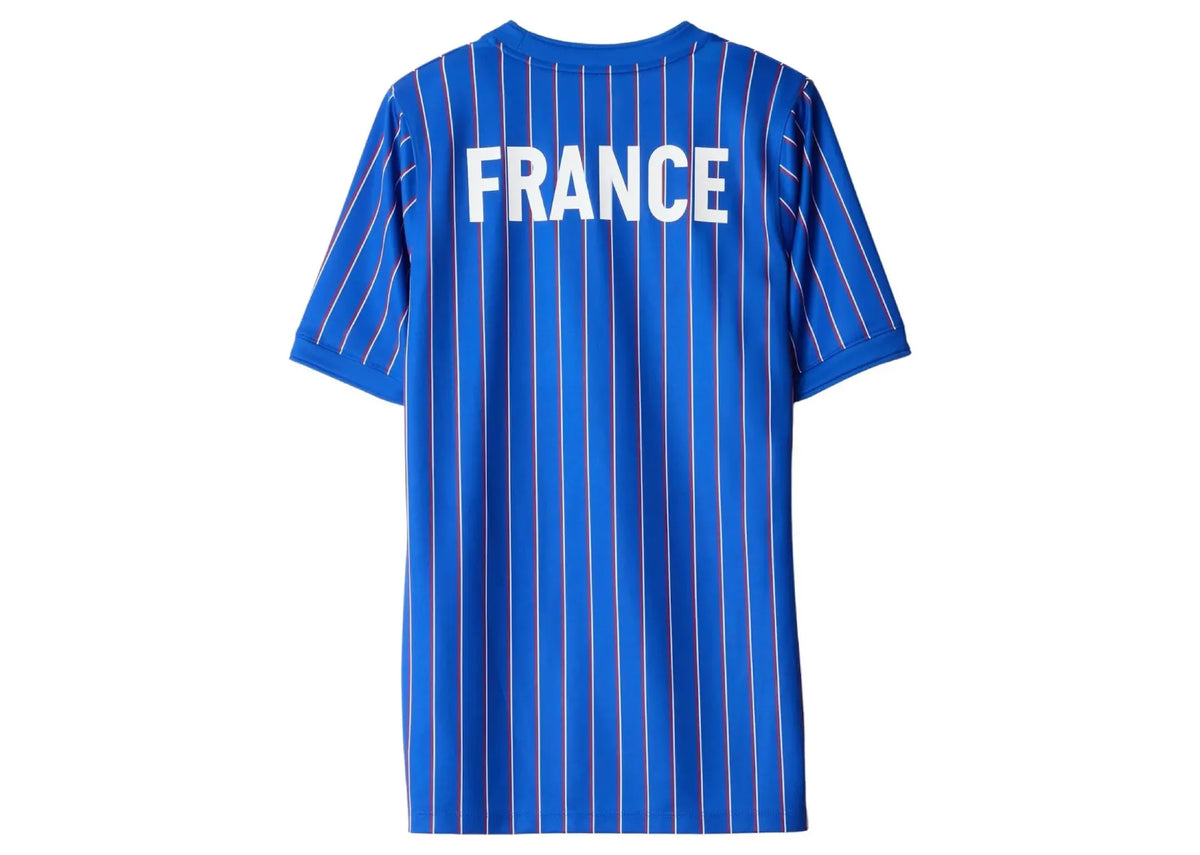 Nike x Jacquemus x France Pre Match Jersey Blue Stripe