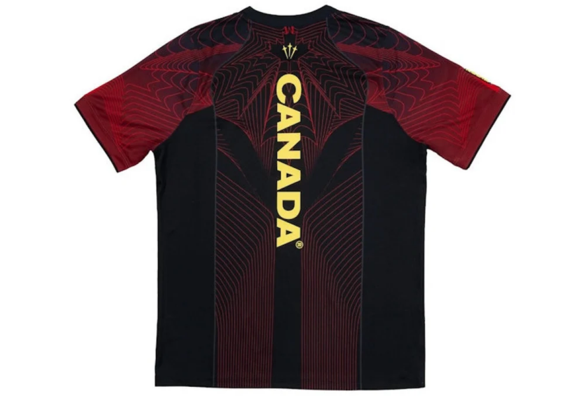 Nike x NOCTA Canada X 2 World Cup 2026 Soccer O-Can Pre-Match Jersey Black