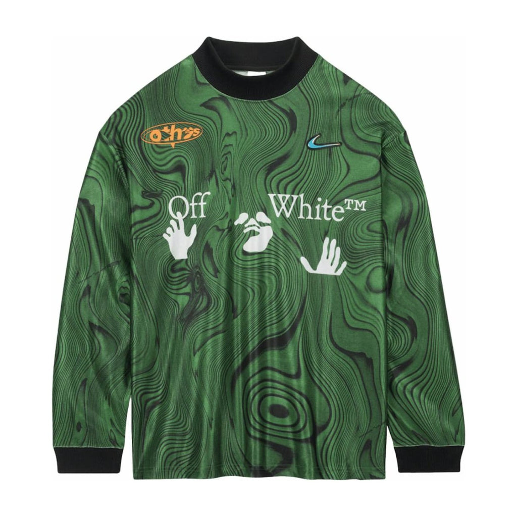 Nike x Off-White Allover Print Jersey Kelly Green