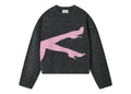 Nude Project Abbey Knit Sweater Ash