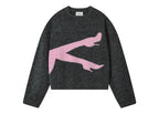 Nude Project Abbey Knit Sweater Ash