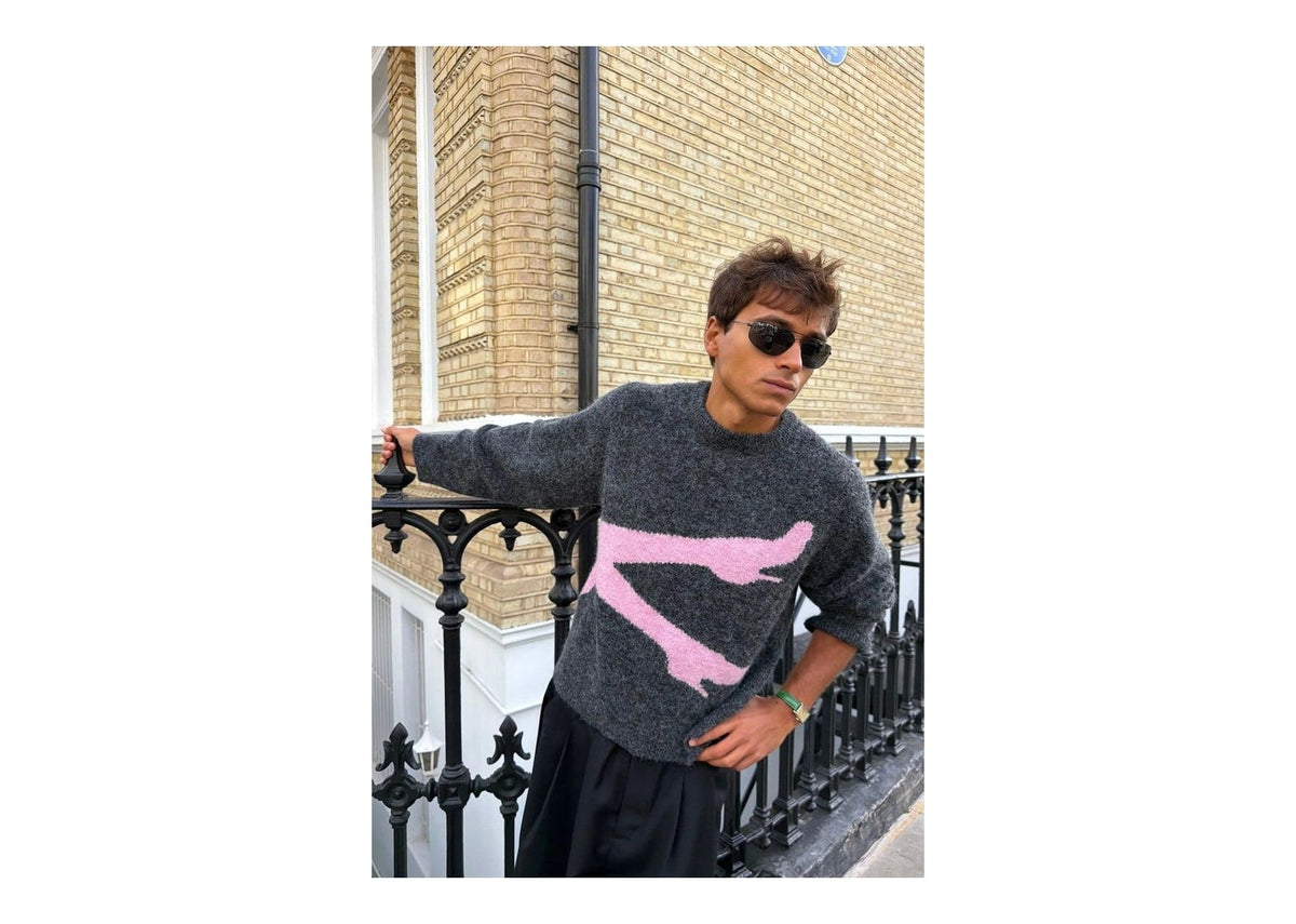 Nude Project Abbey Knit Sweater Ash