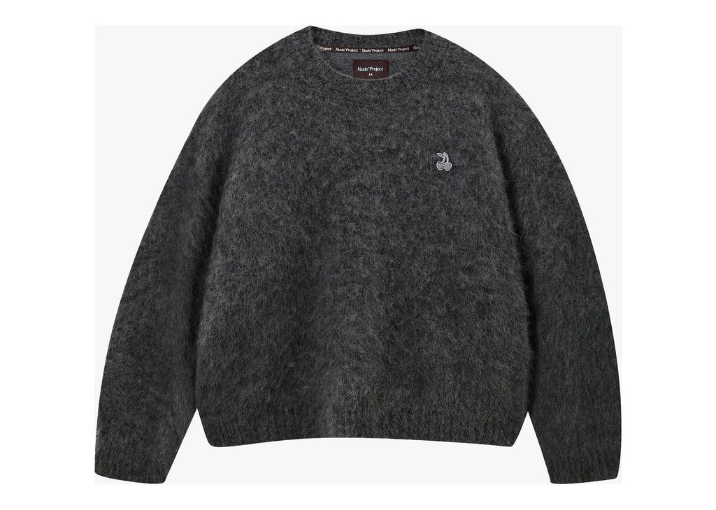 Nude Project Alpaca Knit Sweater Grey