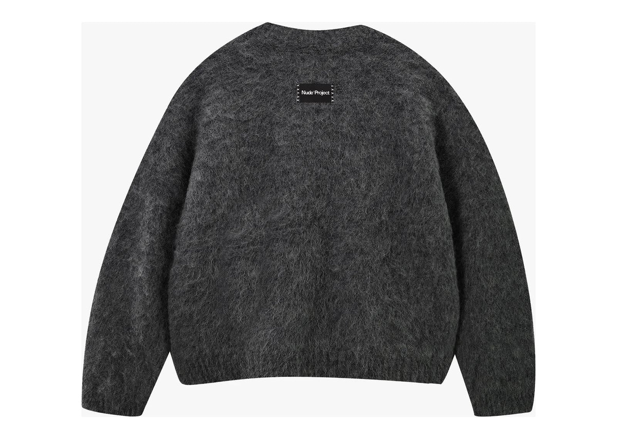 Nude Project Alpaca Knit Sweater Grey