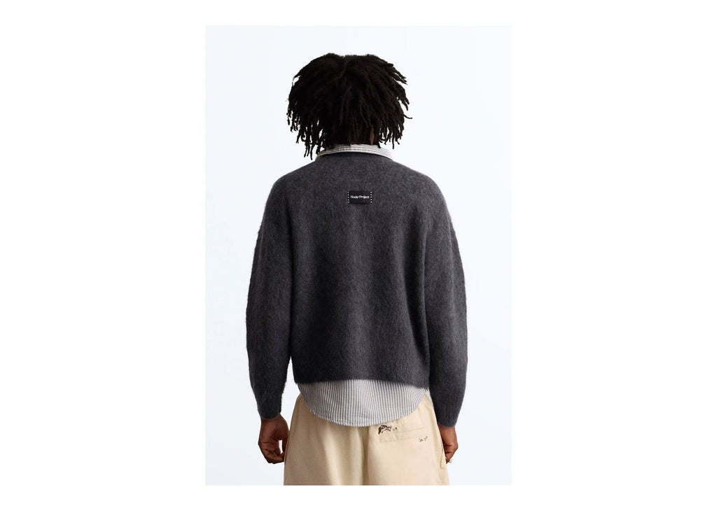 Nude Project Alpaca Knit Sweater Grey