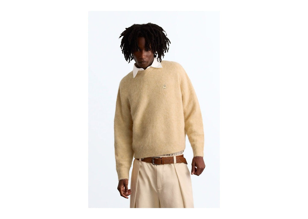 Nude Project Alpaca Knit Sweater Yellow