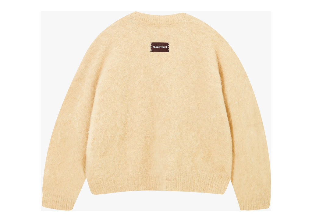 Nude Project Alpaca Knit Sweater Yellow