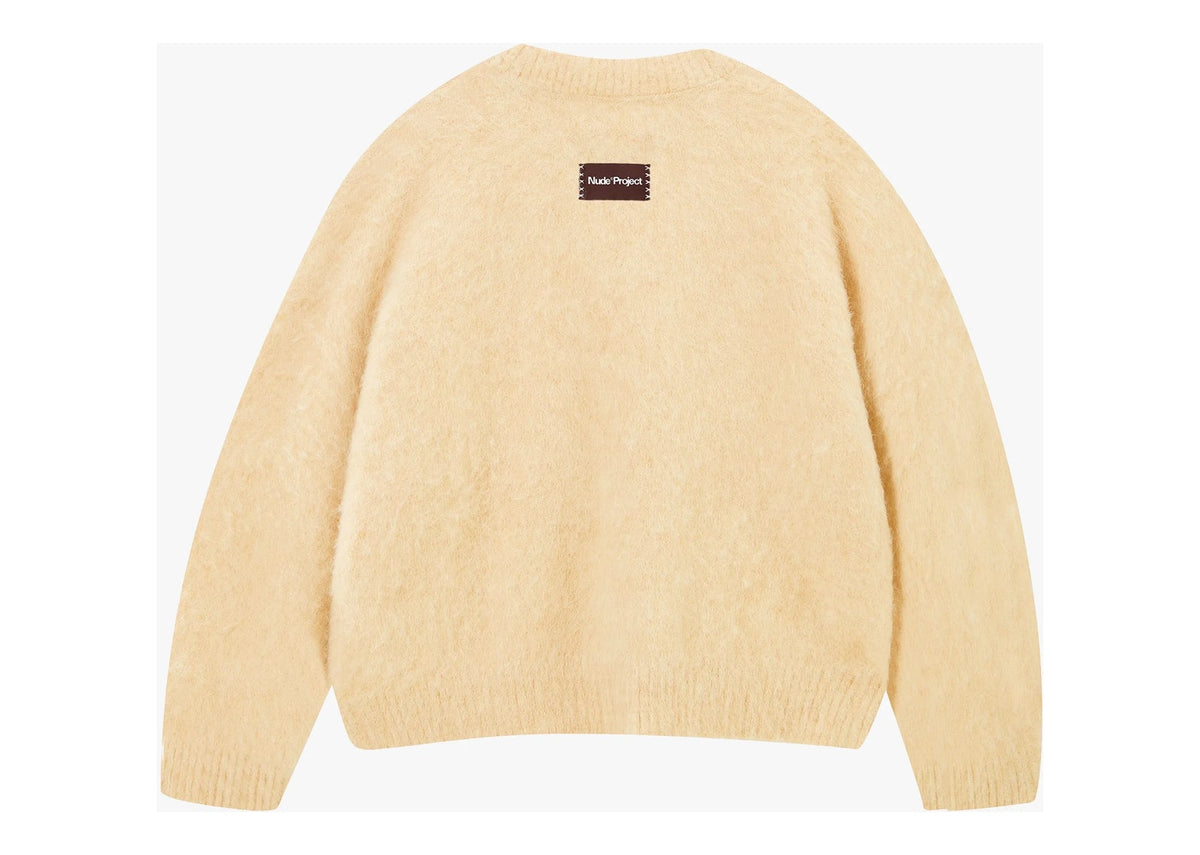 Nude Project Alpaca Knit Sweater Yellow
