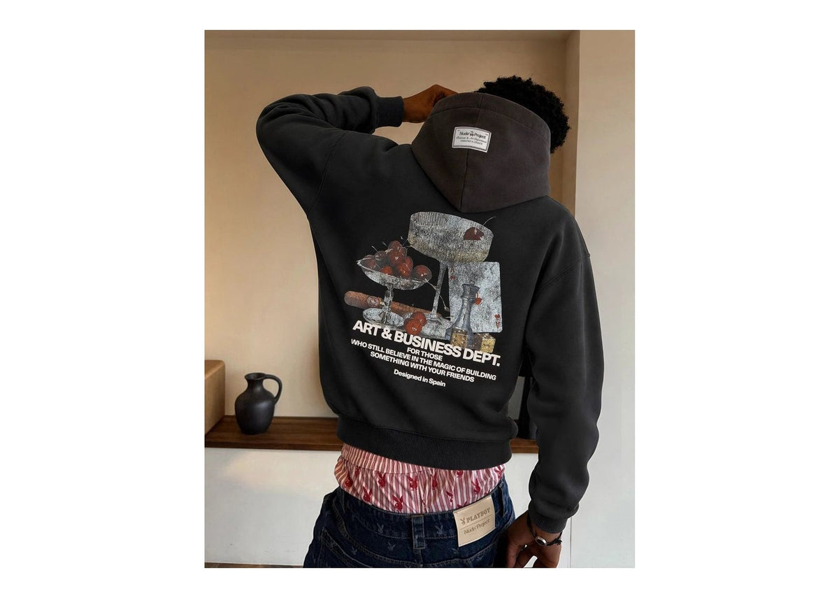 Nude Project Art & Business Hoodie Black