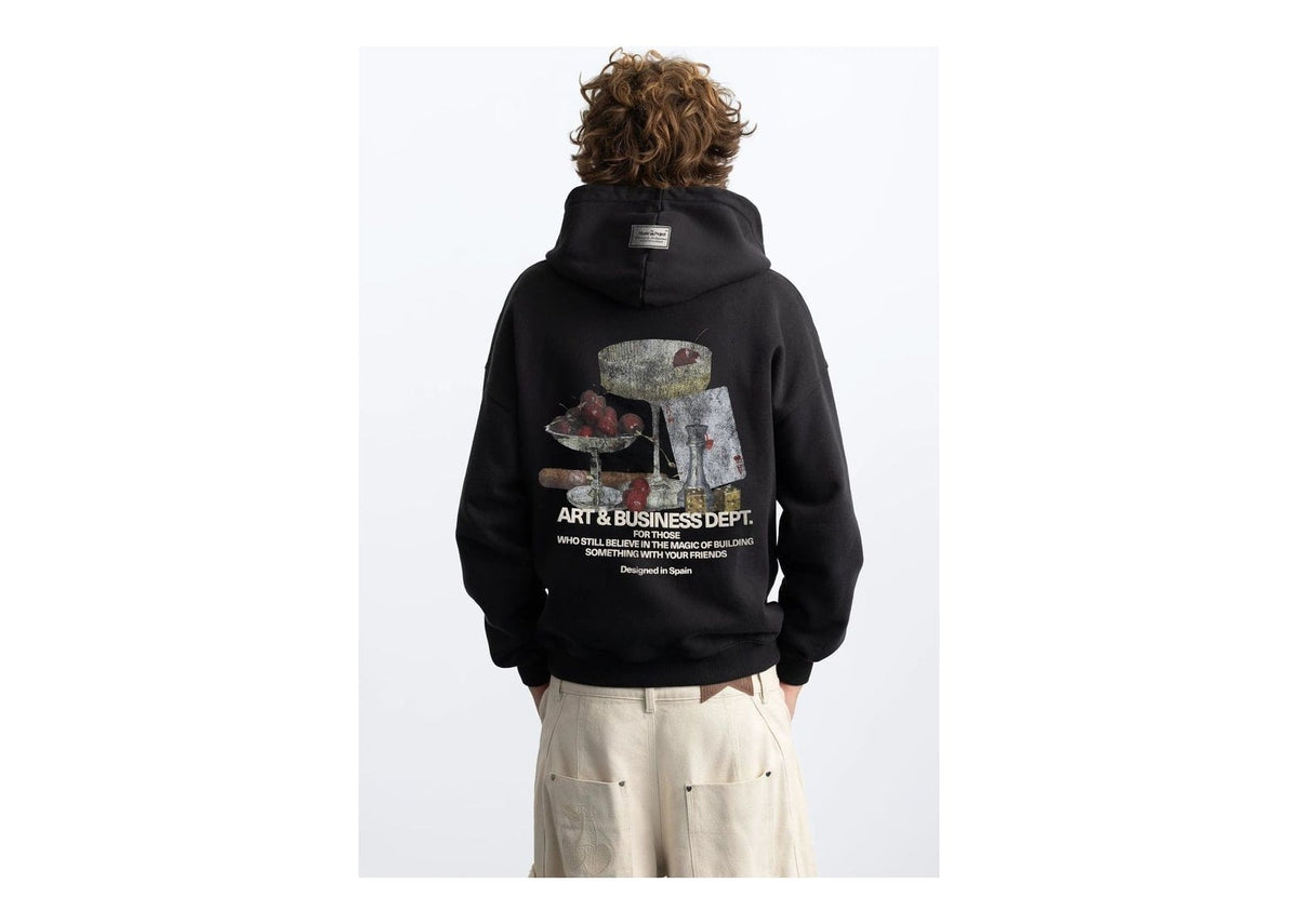 Nude Project Art & Business Hoodie Black