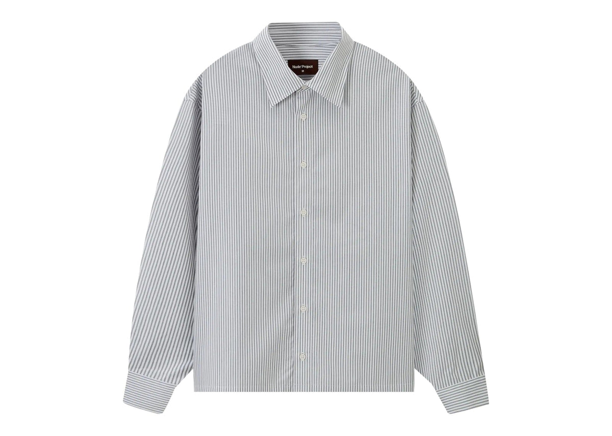 Nude Project Art & Business Shirt Blue