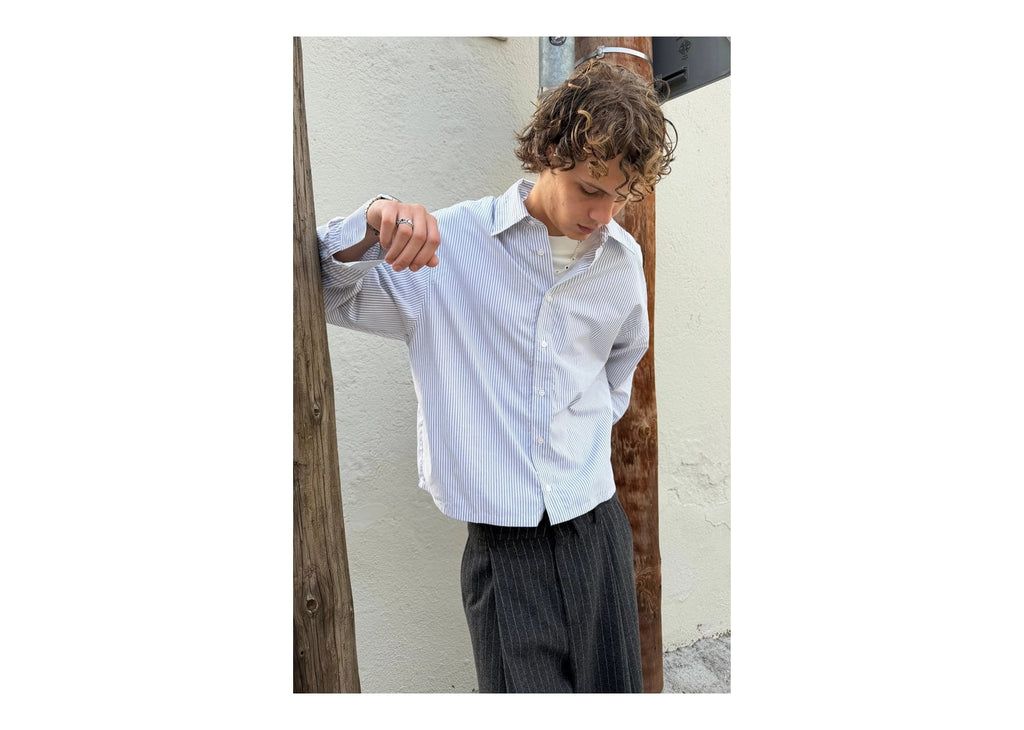 Nude Project Art & Business Shirt Blue