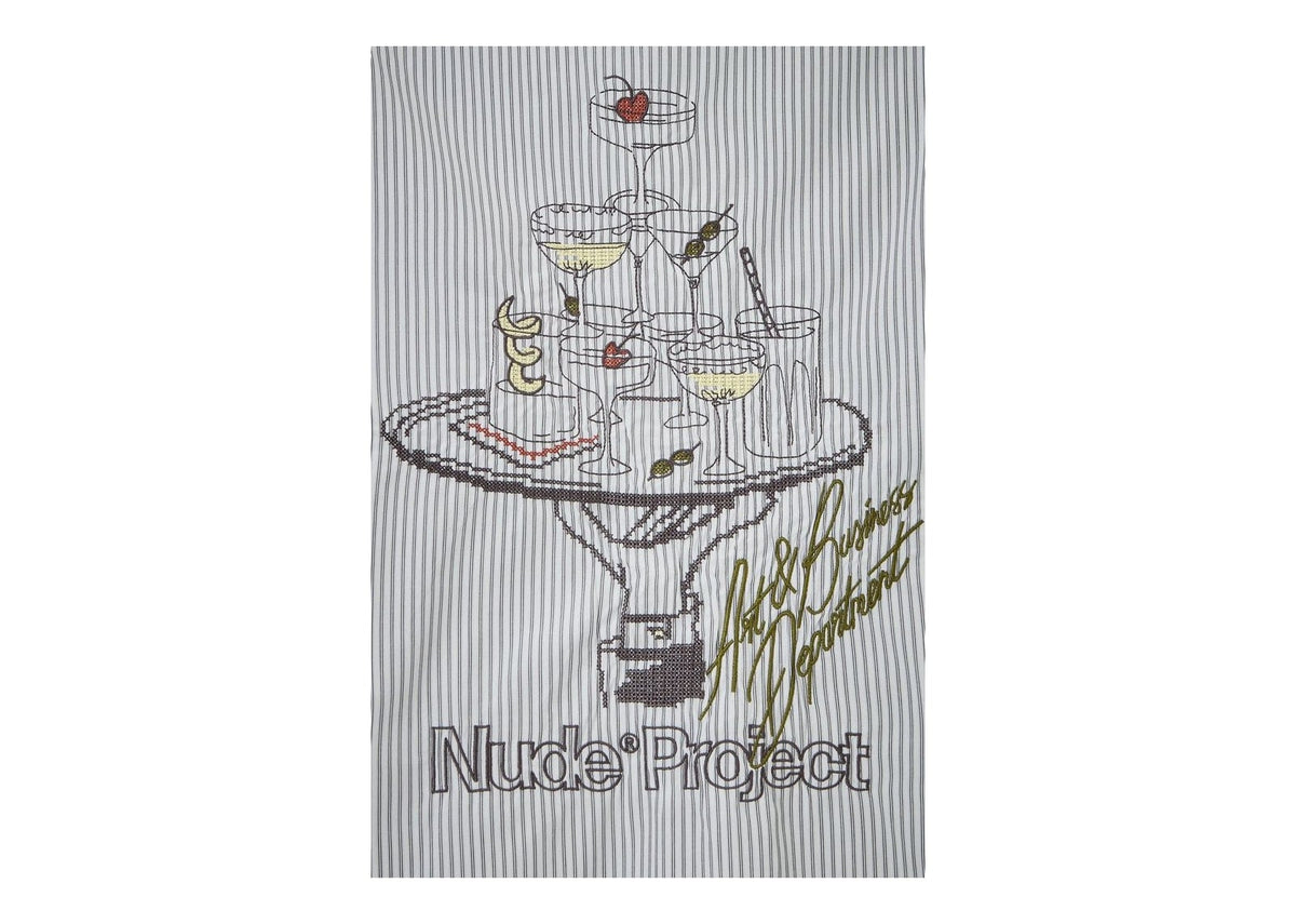 Nude Project Art & Business Shirt Blue