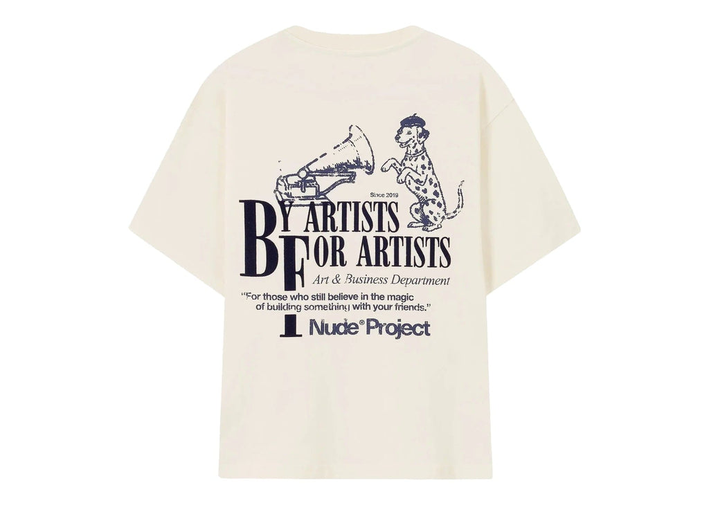 Nude Project Art & Business Tee Ivory