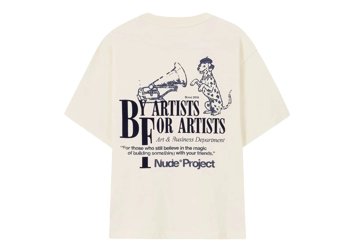Nude Project Art & Business Tee Ivory