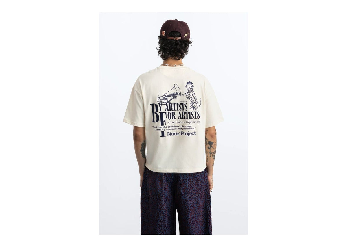Nude Project Art & Business Tee Ivory