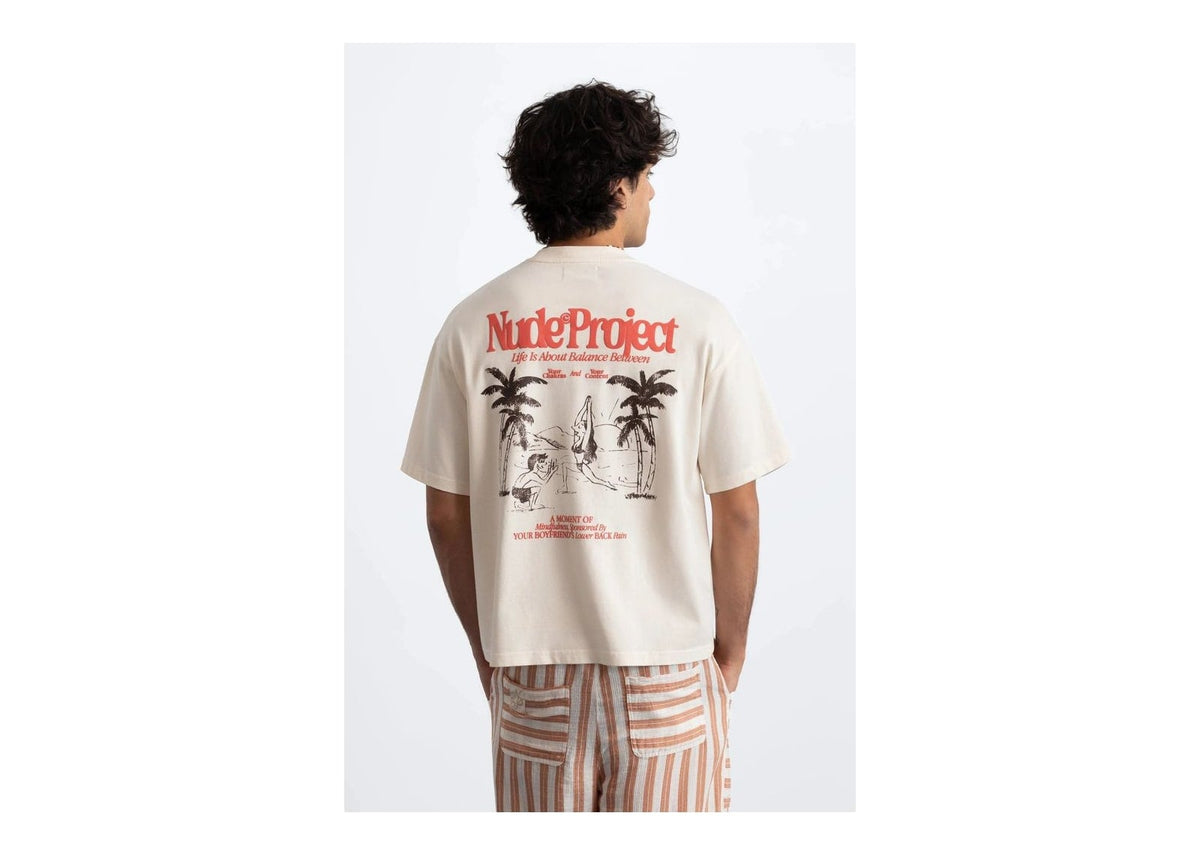 Nude Project Balance Tee Marshmallow