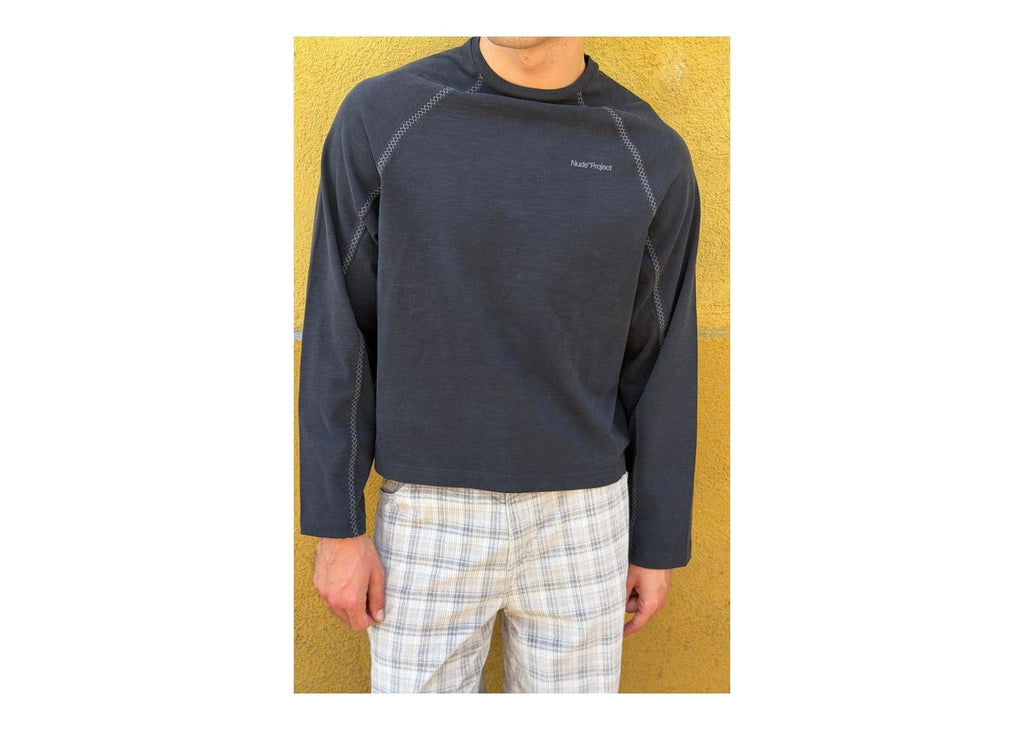 Nude Project Basic Long-Sleeve Tee Black
