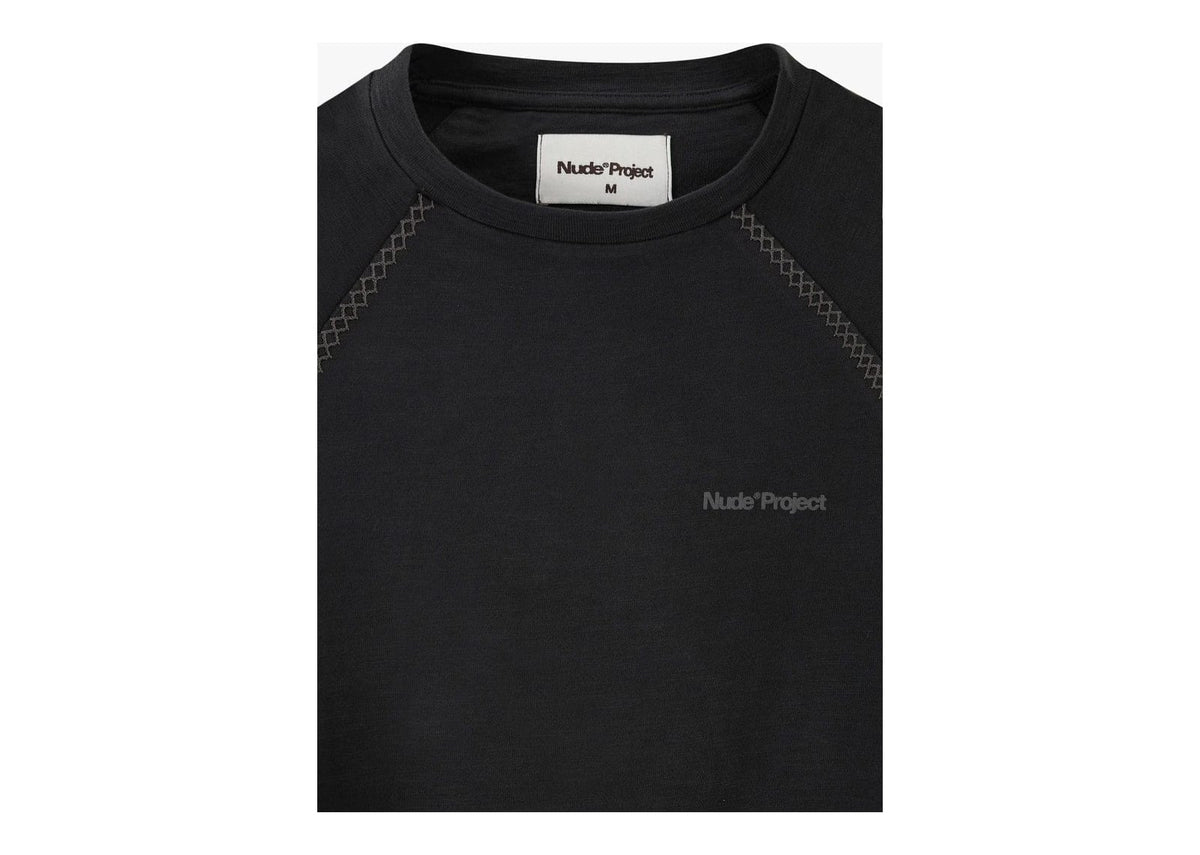 Nude Project Basic Long-Sleeve Tee Black
