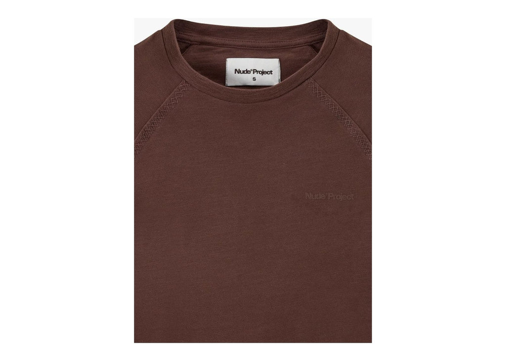 Nude Project Basic Long-Sleeve Tee Brown