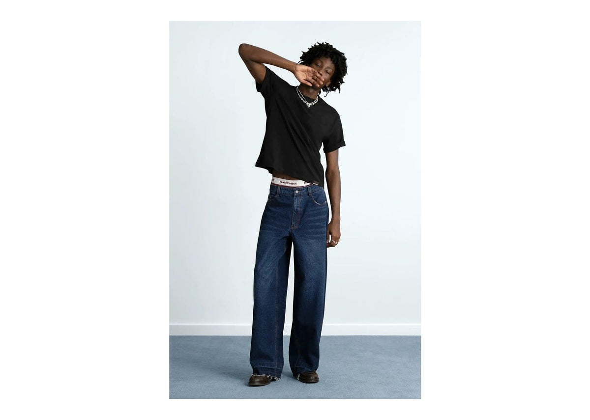 Nude Project Basic Tee Black 3 x Pack