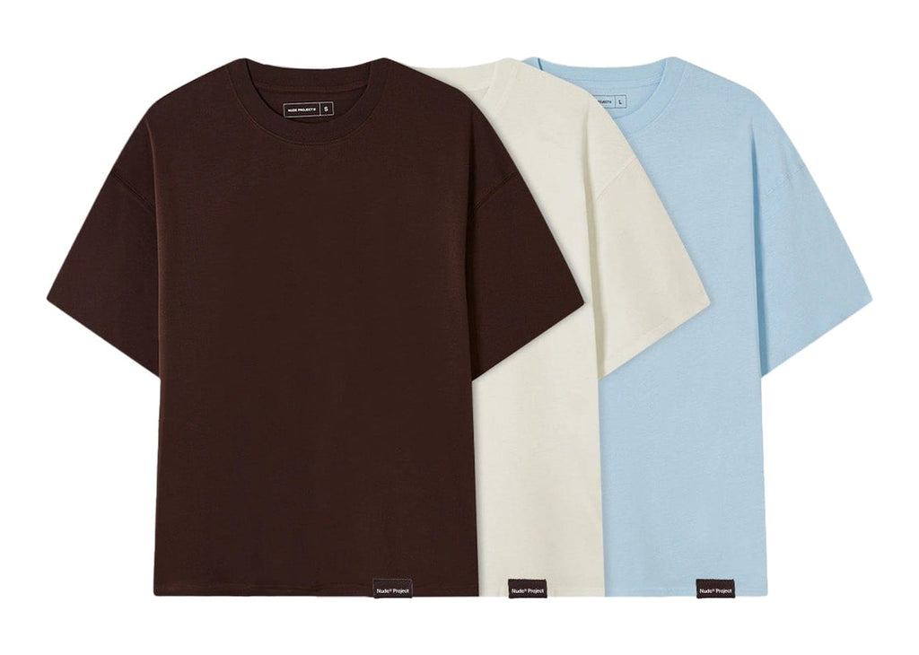 Nude Project Basic Tee Brand Palette 3 x Pack