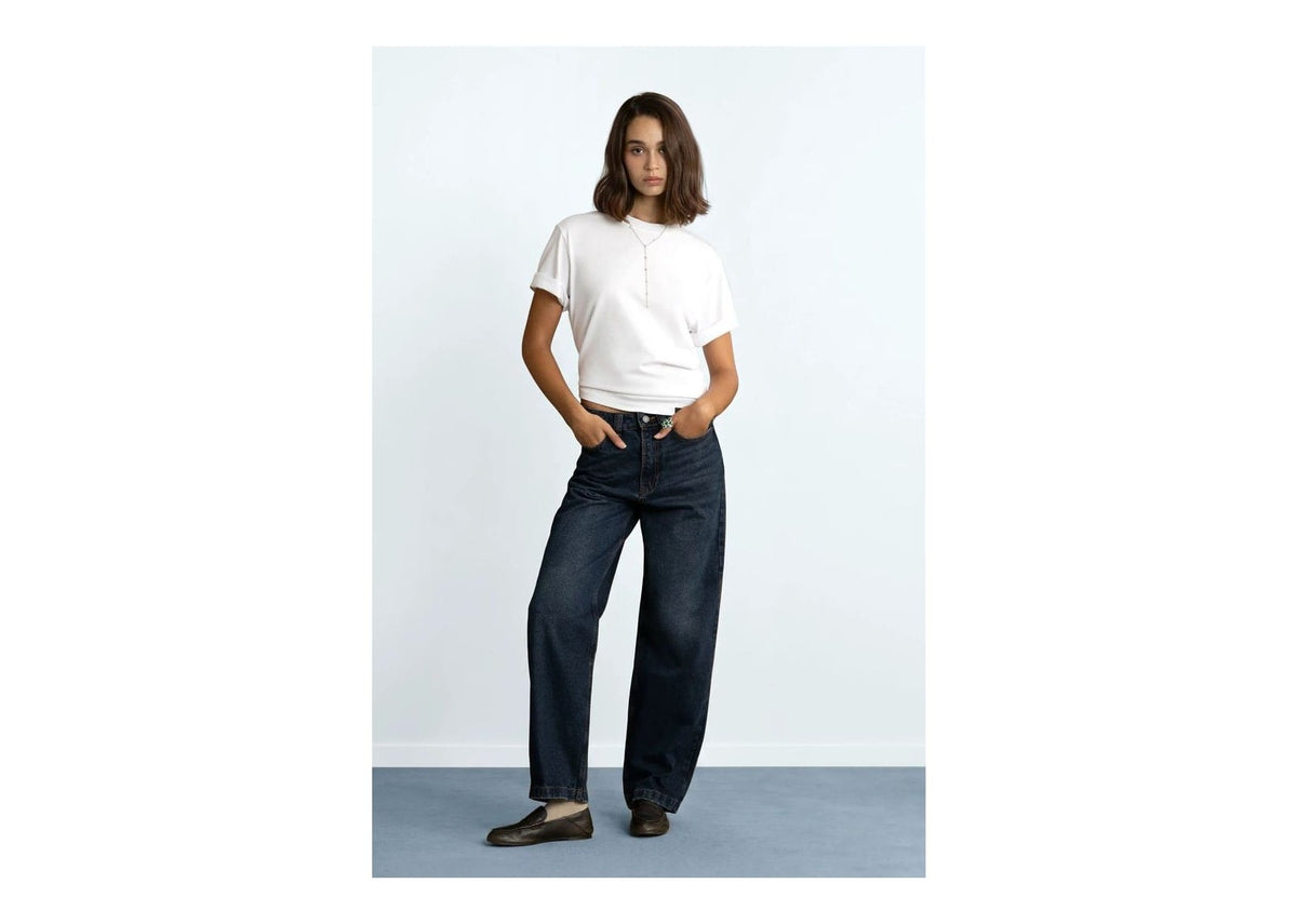 Nude Project Basic Tee White 3 x Pack