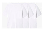 Nude Project Basic Tee White 3 x Pack