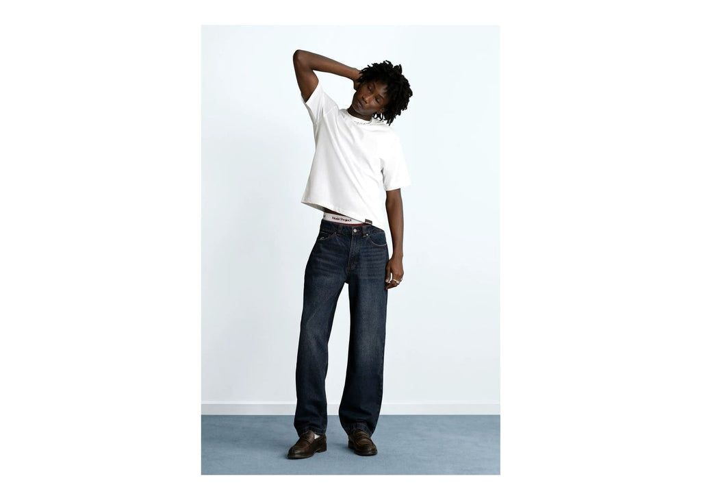 Nude Project Basic Tee White 3 x Pack