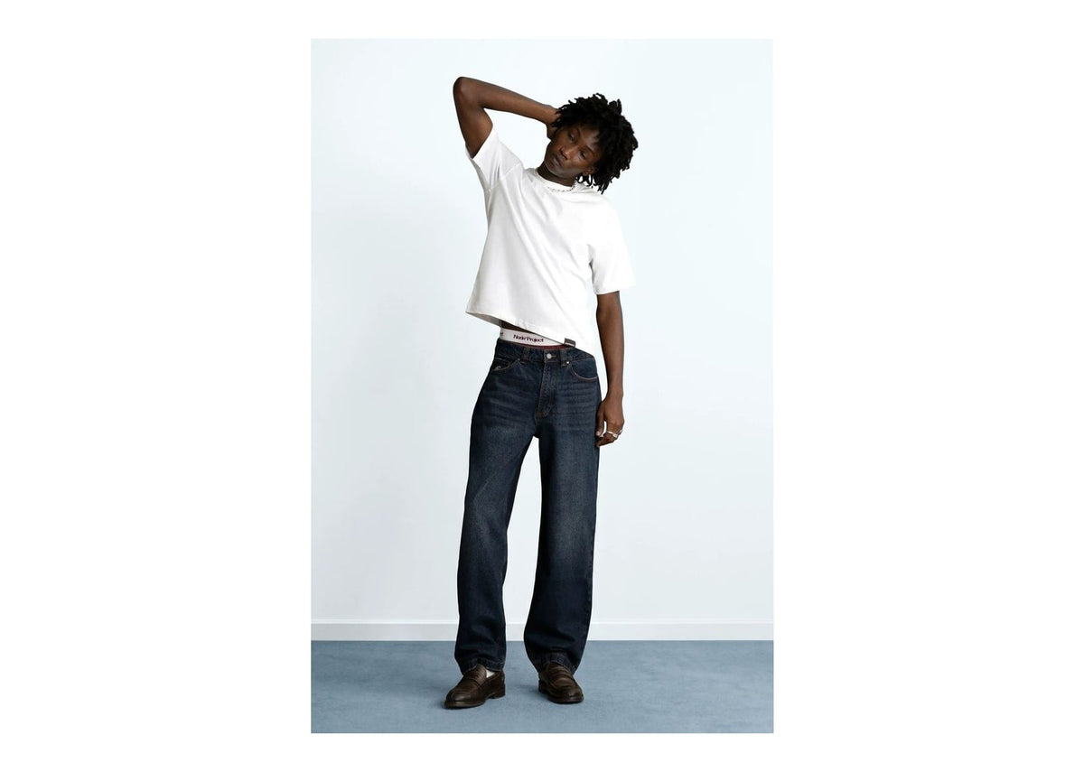 Nude Project Basic Tee White 3 x Pack