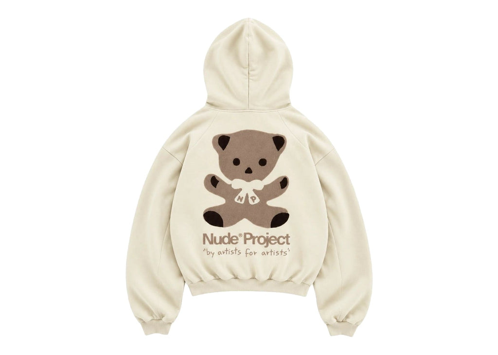 Nude Project Bear Hoodie Marshmallow