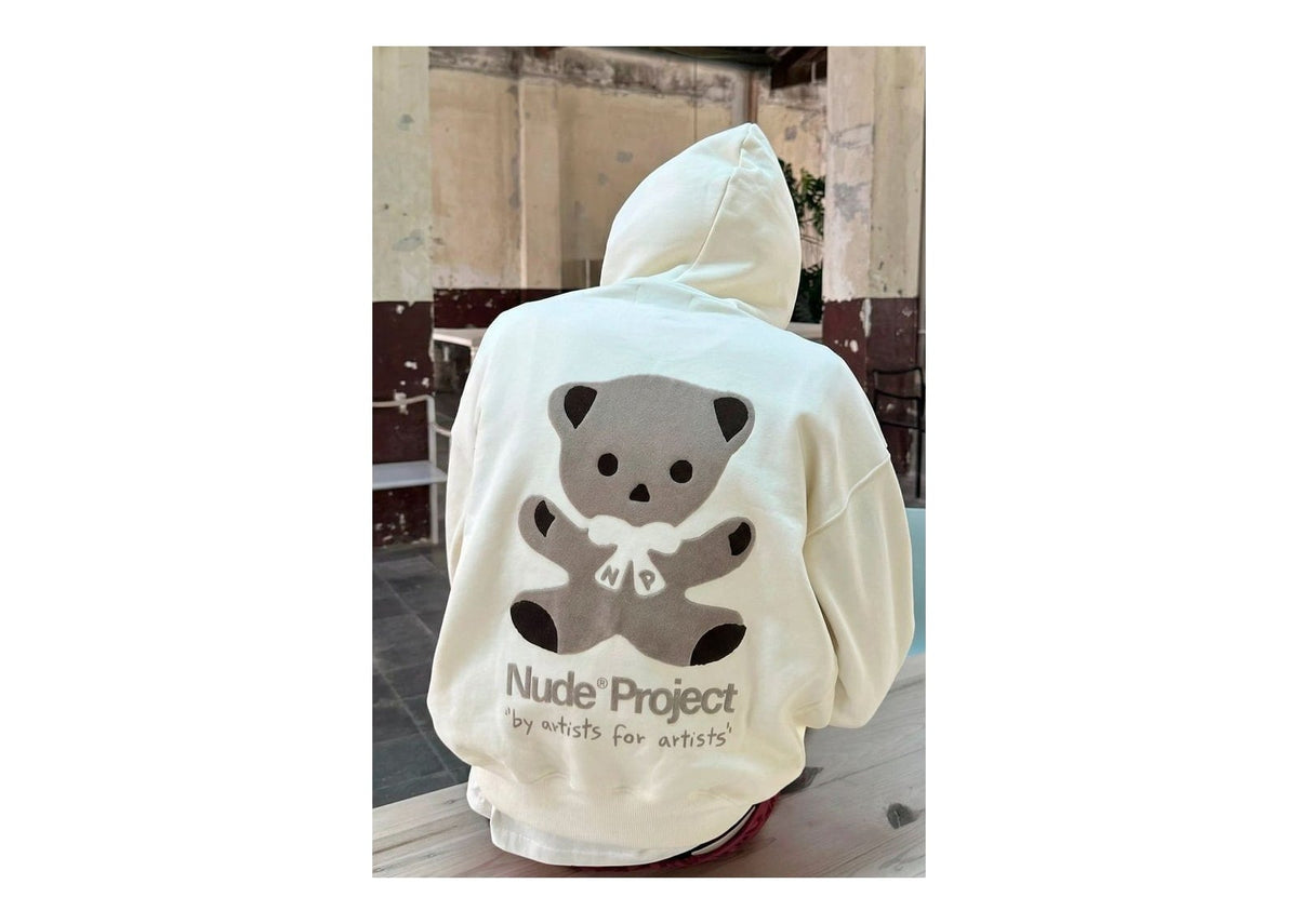 Nude Project Bear Hoodie Marshmallow