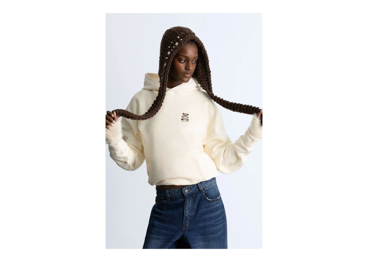 Nude Project Bear Hoodie Marshmallow