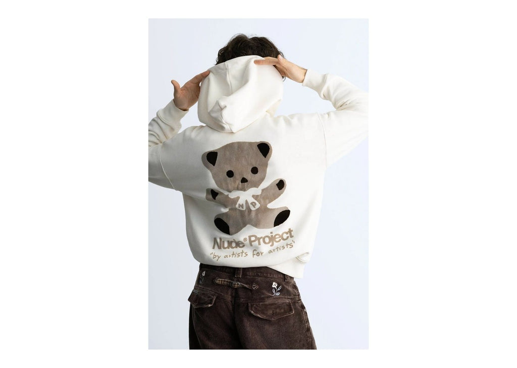 Nude Project Bear Hoodie Marshmallow