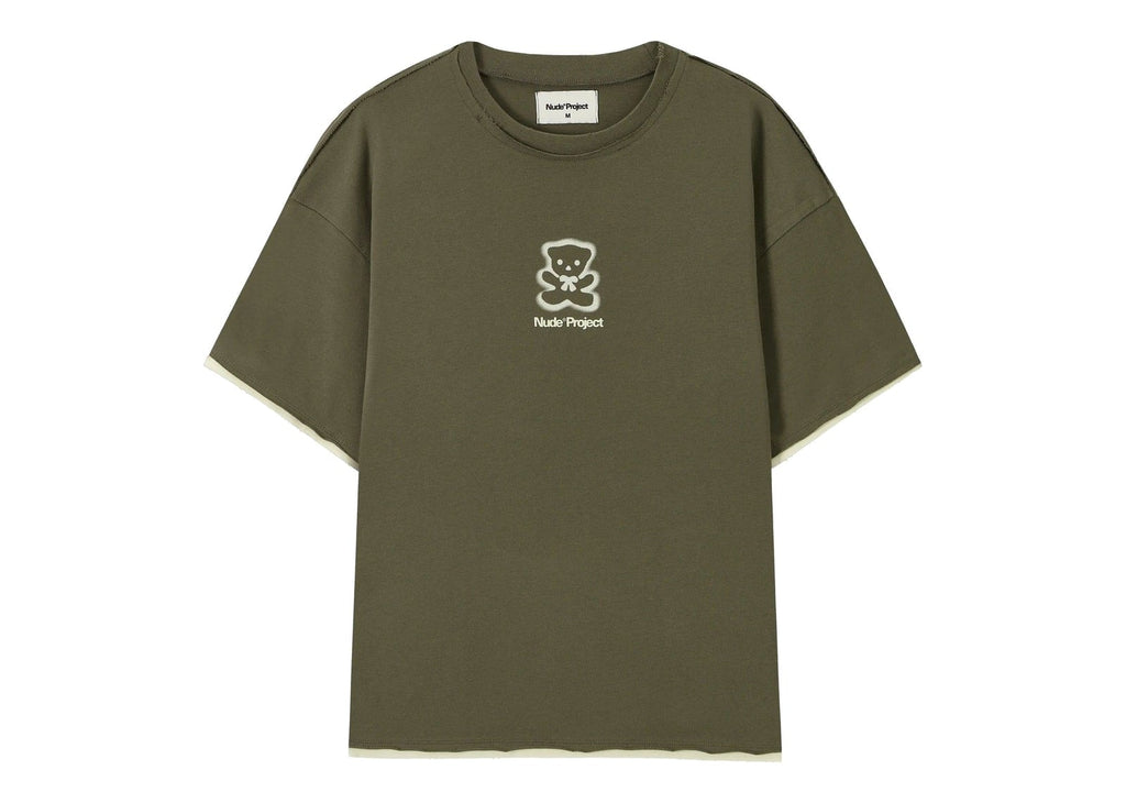 Nude Project Bear Tee Green