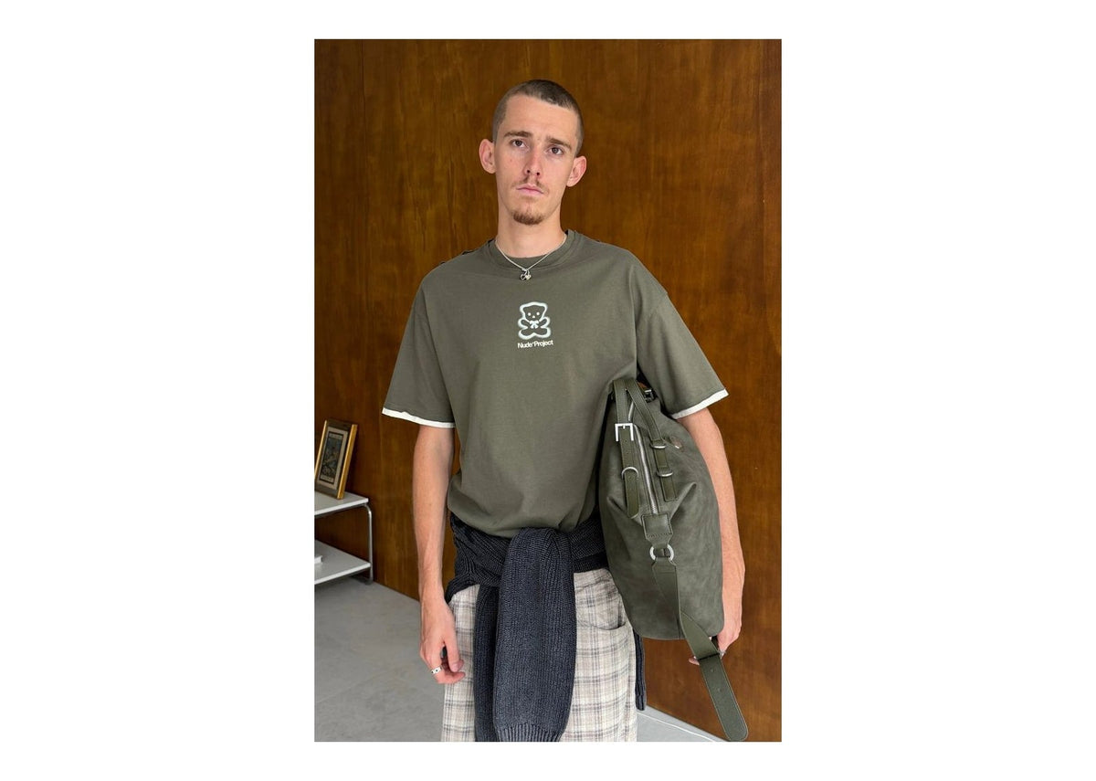 Nude Project Bear Tee Green