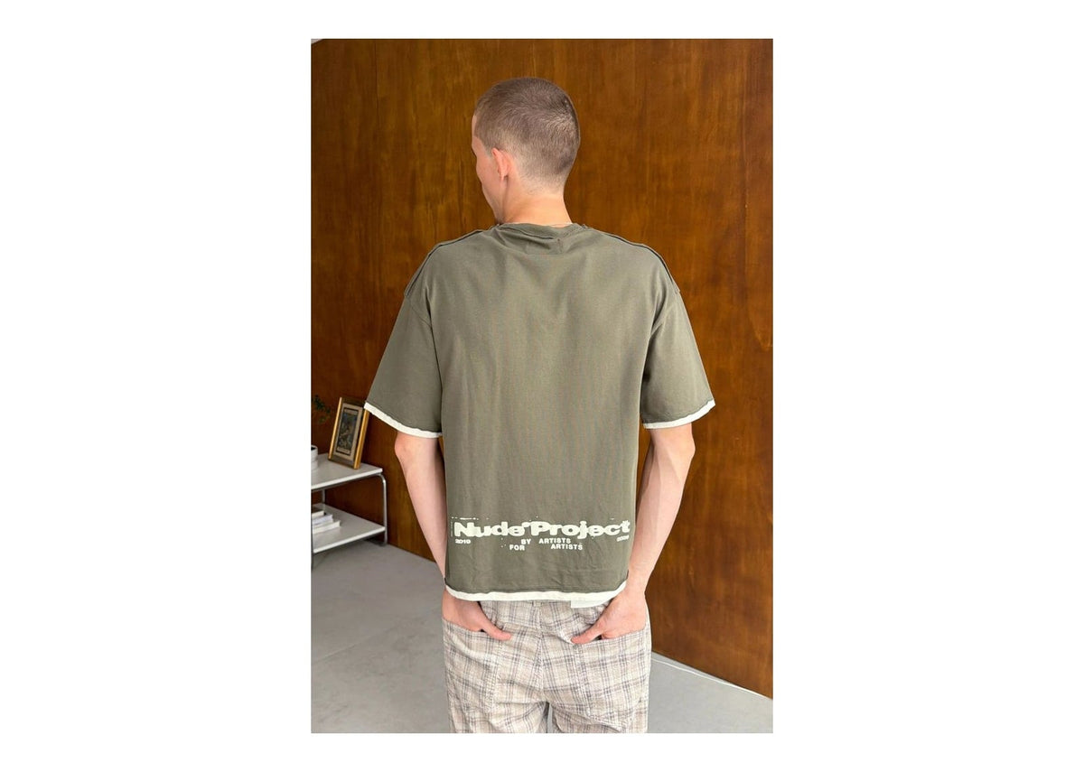 Nude Project Bear Tee Green
