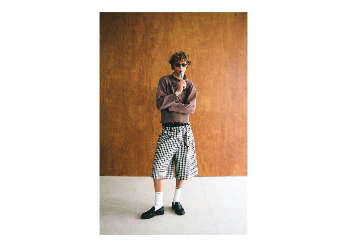 Nude Project Beast Quarter-Zip Knit Brown