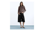 Nude Project Beast Quarter-Zip Knit Brown