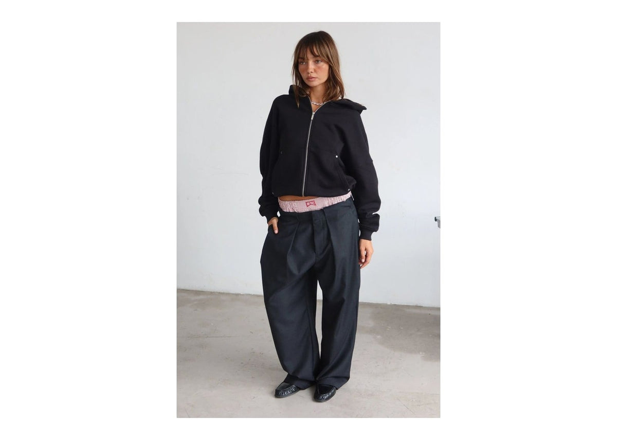 Nude Project Beast Zip-Up Hoodie Black